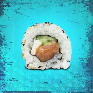 Урамаки Филаделфия пушена сьомга и краставичка (120г)