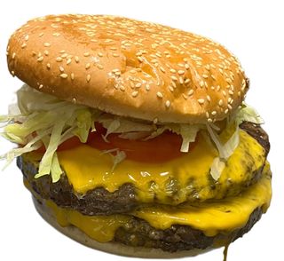 Super giant burger double