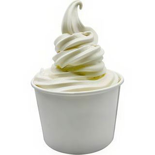 Frozen Yogurt con caramello