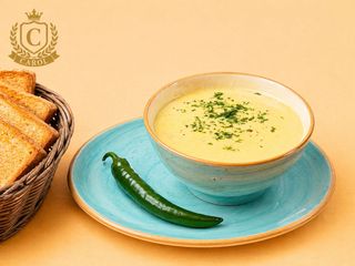 Ciorba de pui a la grec 