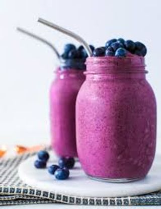 Smoothie blueberry