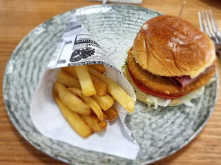 Hamburguesa César de pollo