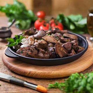 Viande Foie Grillé