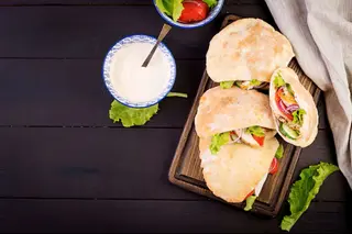 Pita Shawarma Vegetariano