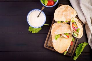 Pita Shawarma Vegetariano