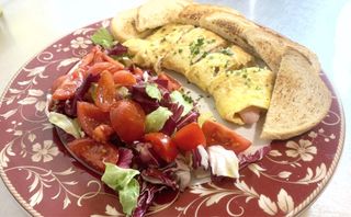 Omelette Prosciutto Formaggio