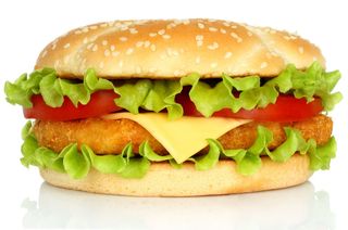 Panino con semi di sesamo e cotoletta