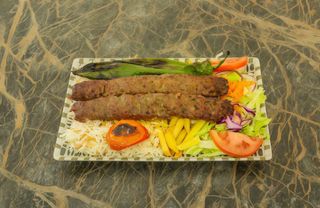 Plato Seekh Kebab