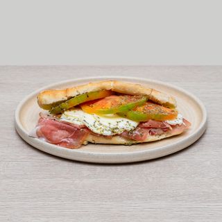 Panino crudo di Parma