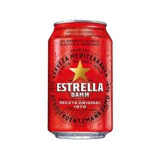 Estrella Damm Cerveza Lata 33cl