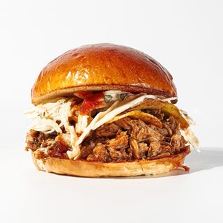 Burger Pulled Pork + fritas