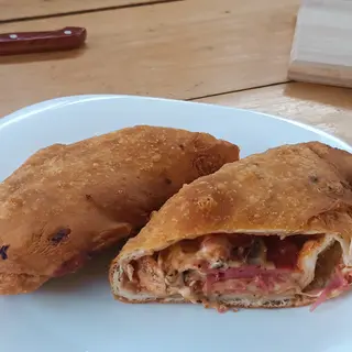 Panceroti sa šunkom, kulenom i gljivama