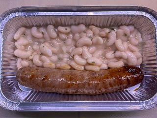 Butifarra   con  patatas