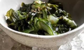 Ensalada De Pepino Y Algas