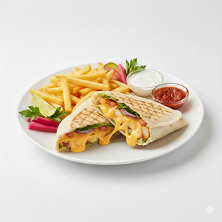 Chawarma & Frites & Fromage Poulet