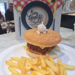 Hamburguesa Crispy Bacon