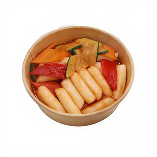 Gnocchi di riso saltato in salsa korean