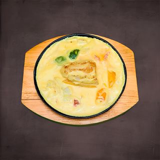 Судак в кокосовом молоке