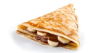 Crepes Nutella, banana e noccioline