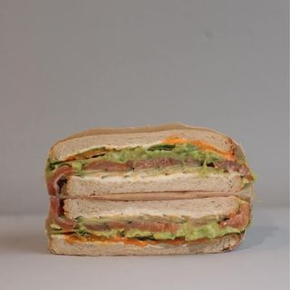 Salmon Sriracha toast 