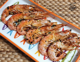 Gambas a la plancha