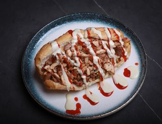 Շաուրմա հացով պանրով