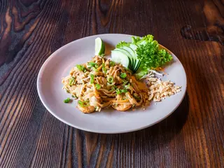 Pad thai gamberi