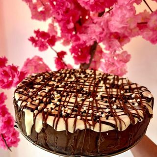 Tarta De Queso Porción 3 Chocolates