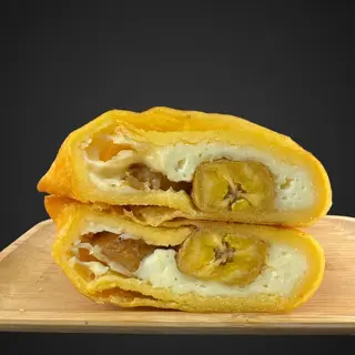 Empanada de plátano con queso