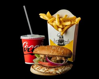 Меню Стейк Чікен Бургер