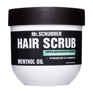 Скраб Для Шкіри Голови І Волосся Hair Scrub Menthol Oil, 250 Г