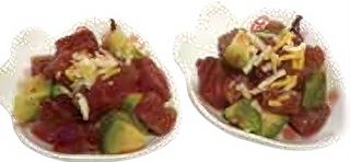Tartar Poke De Atún, Aguacate Y Queso (2 Uds.)