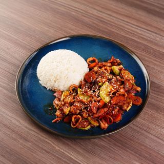 Korejske ljute pržene lignje