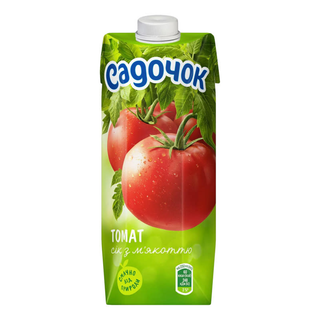 Сік томатний з м'якоттю 0,5 л