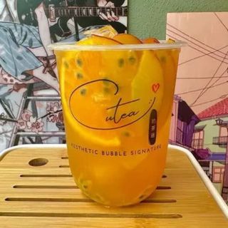 Passion Fruit with Peach and Orange Green Tea