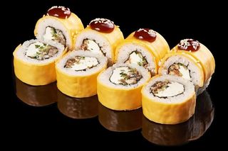 Рол Сирний рол з вугрем (8шт/250г)