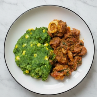 Beef & Mukimo