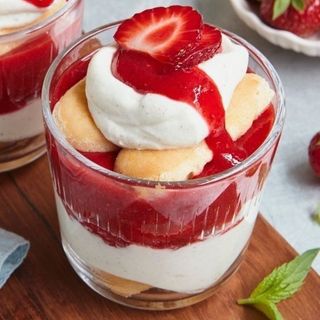 Verrine turamisu fraise