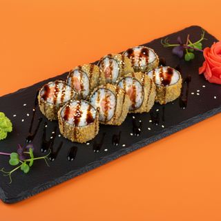 SALMON HOT ROLL 8pcs