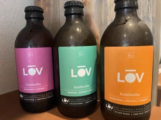 Lov Kombucha Orange And Turmeric (330 Ml.)