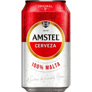 Cerveza Amstel  (330 ml.)
