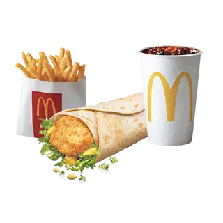 Menu P'tit Wrap Miel Moutarde