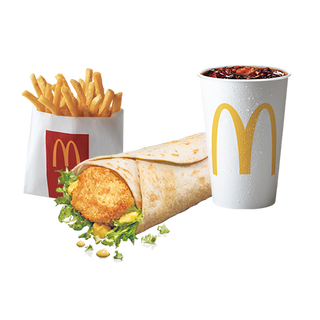 Menu P'tit Wrap Miel Moutarde