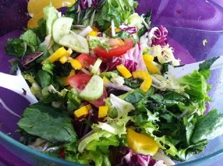 Свежий салат