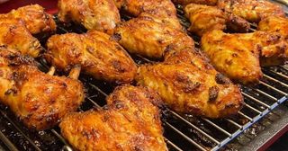 Aripi de pui la gratar