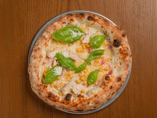 Піца з куркою та беконом for one
