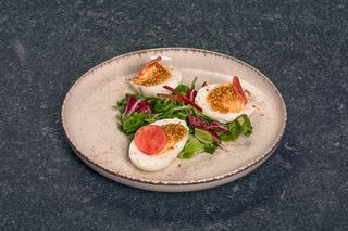 Ouă umplute (vegetarian)