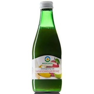 SOK BANANOWO - JABŁKOWY BIO 300 ml - BIO FOOD