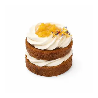 Mini Tarta de Maracuyá y Mango Vegana