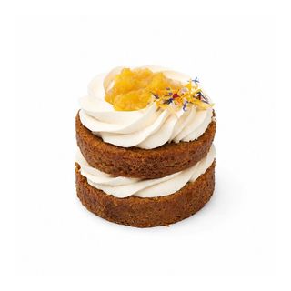 Mini Tarta de Maracuyá y Mango Vegana